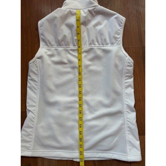Womens Volkswagen VW Logo White Vest Charles River Apparel For Her Small EUC - Picture 11 of 12
